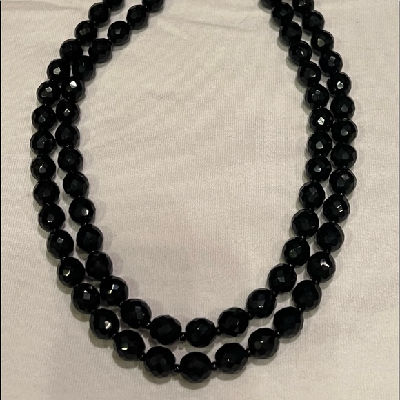 Imitation black pearl necklace ! - Picture 2 of 2